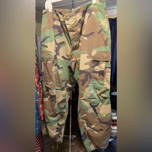 Authentic camouflage pants